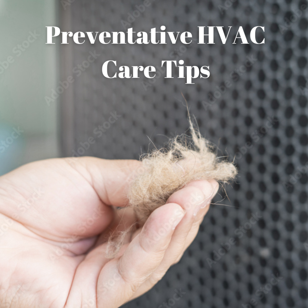 Preventative HVAC care tips