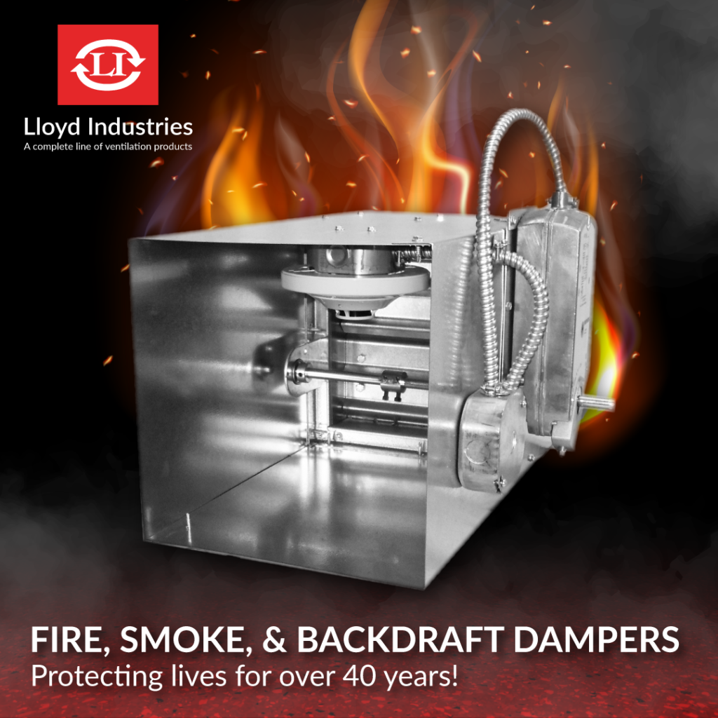 Building codes and fire dampers